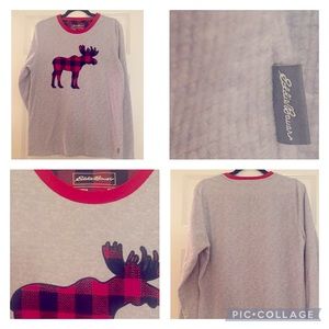🎄❤️Eddie Bauer🙌Holiday ready! Men’s Medium! Sleep shirt